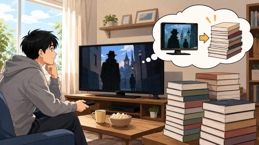アニメオリジナル回を気軽に楽しみながら原作漫画との違いを確認する視聴者