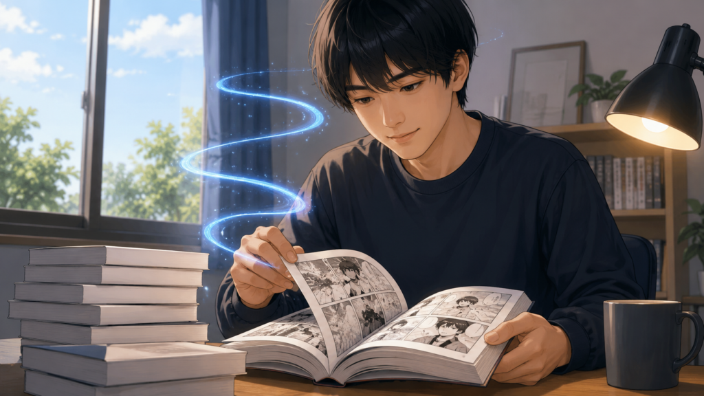 BORUTOアニメの続きを原作漫画で読む日本人男性