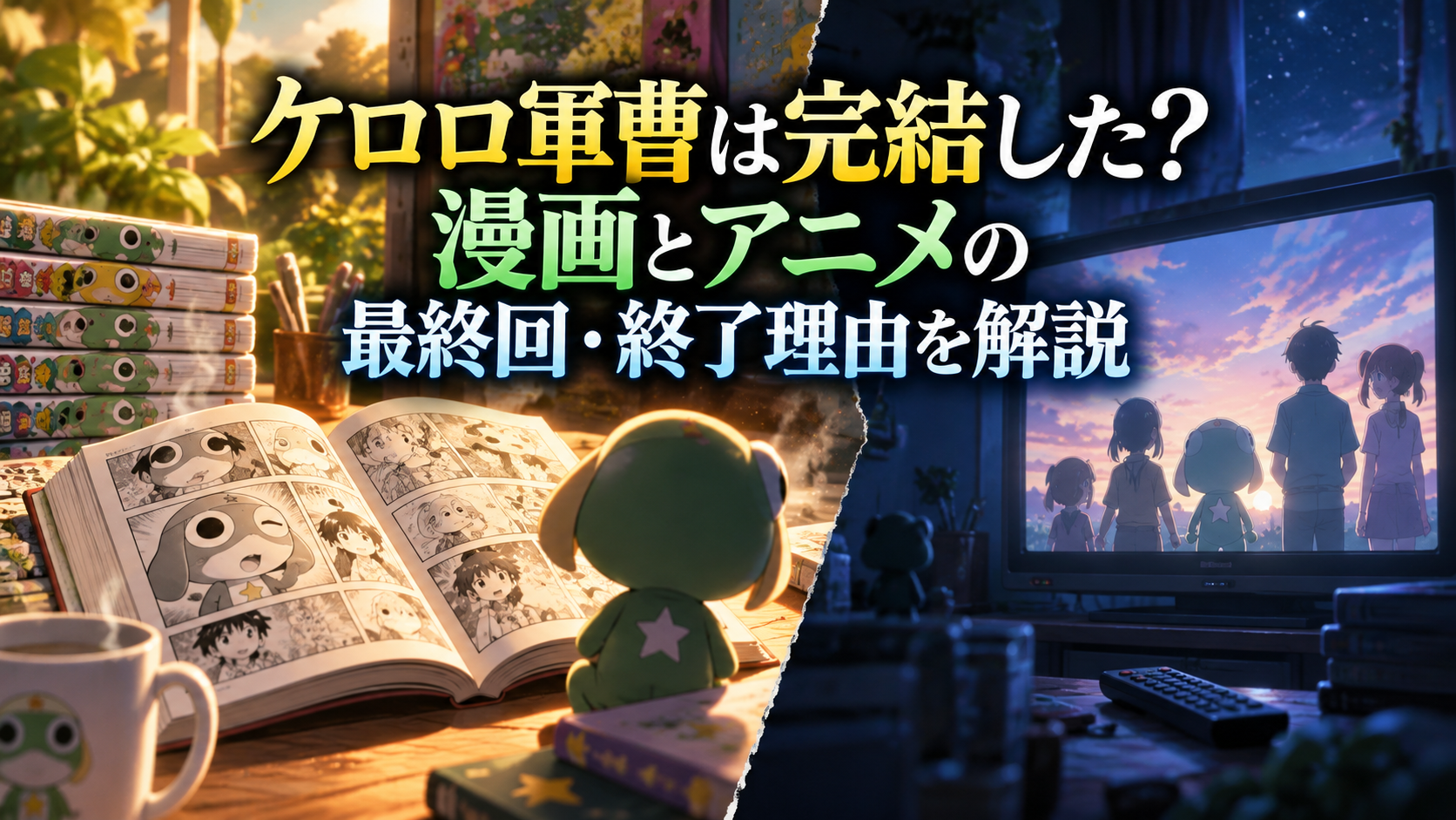 ケロロ軍曹は完結した？漫画とアニメの最終回・終了理由を解説